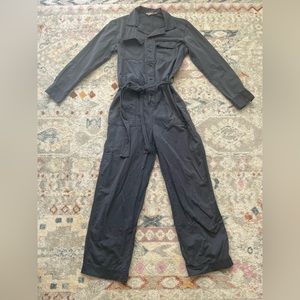 Everlane Utility Jumpsuit, Blue, Size 0